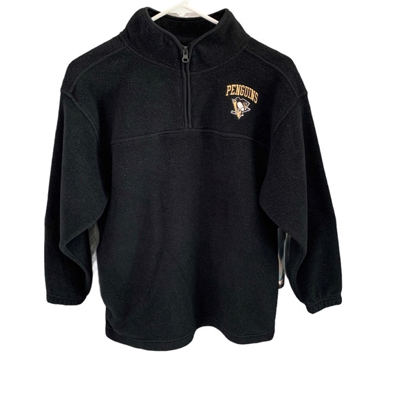 Other - NHL Pittsburgh Penguins Black 1/4 Zip Fleece